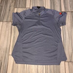McDonalds Shirt Mens Size XL Employee Polo Uniform Work Crew Short Sleeve Blue